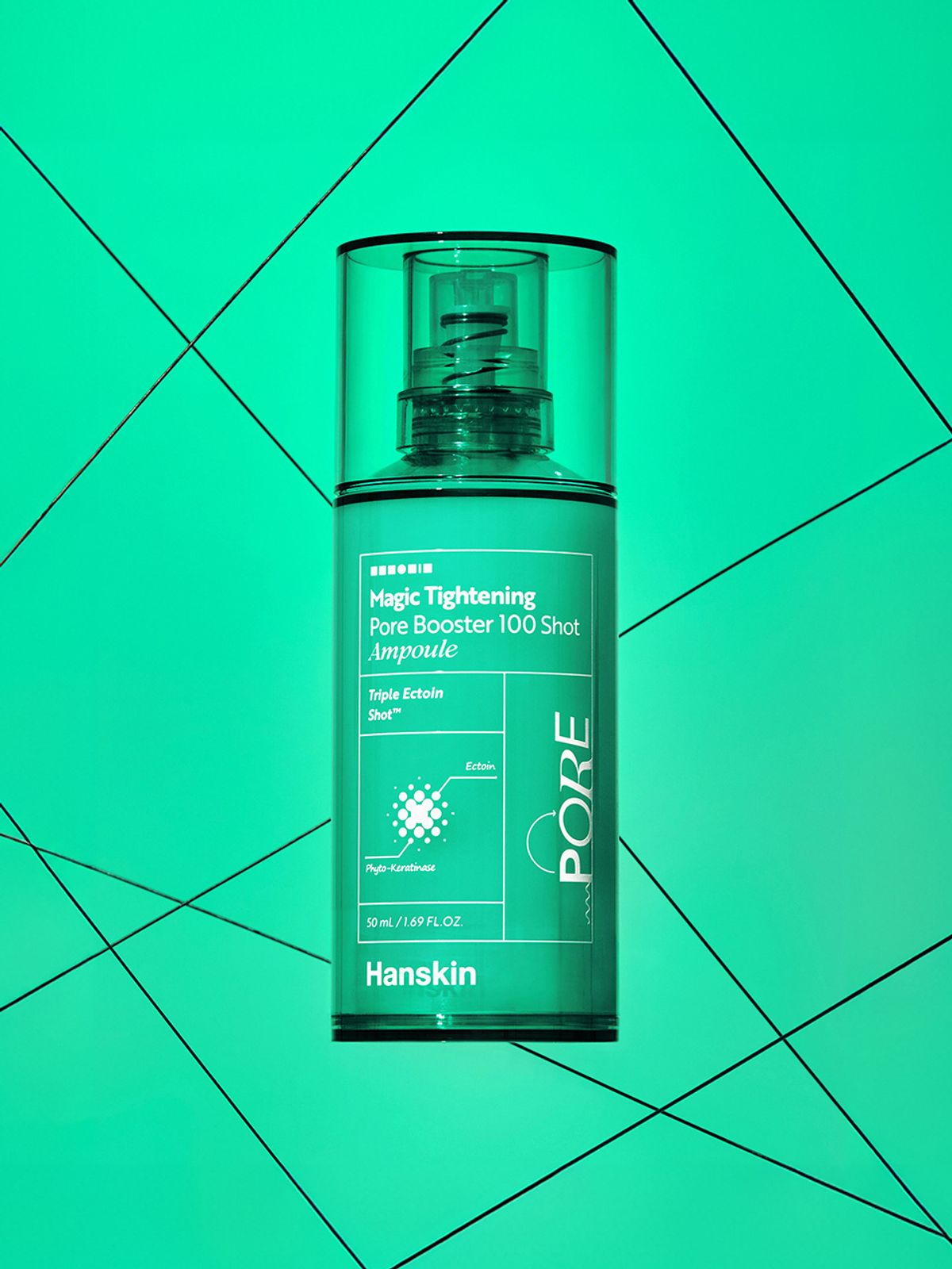 한스킨(HANSKIN) 매직 타이트닝 모공 부스터 100 샷 앰플 50ml