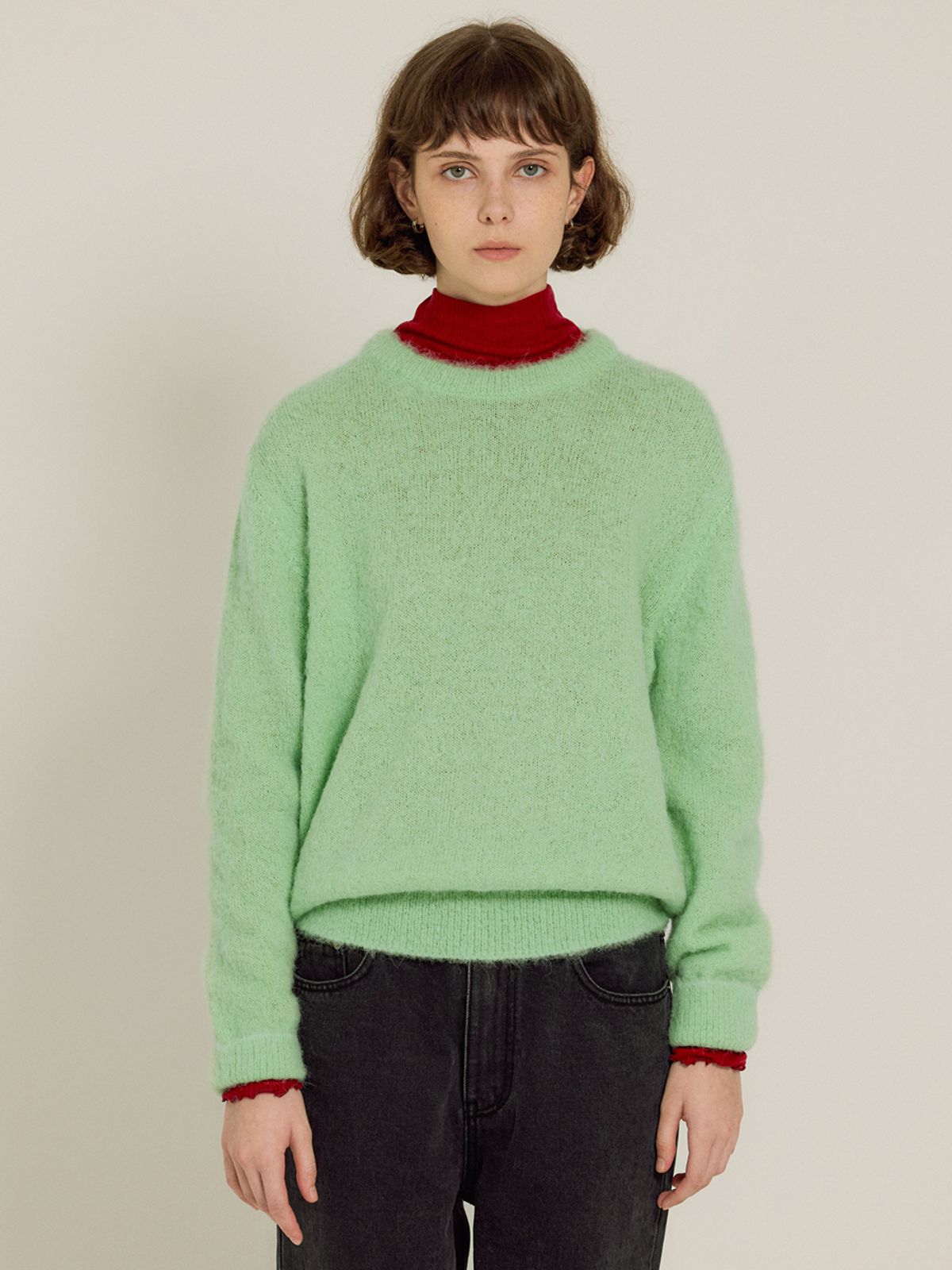 시엔느(SIENNE) Monet Alpaca Knit (Mint)