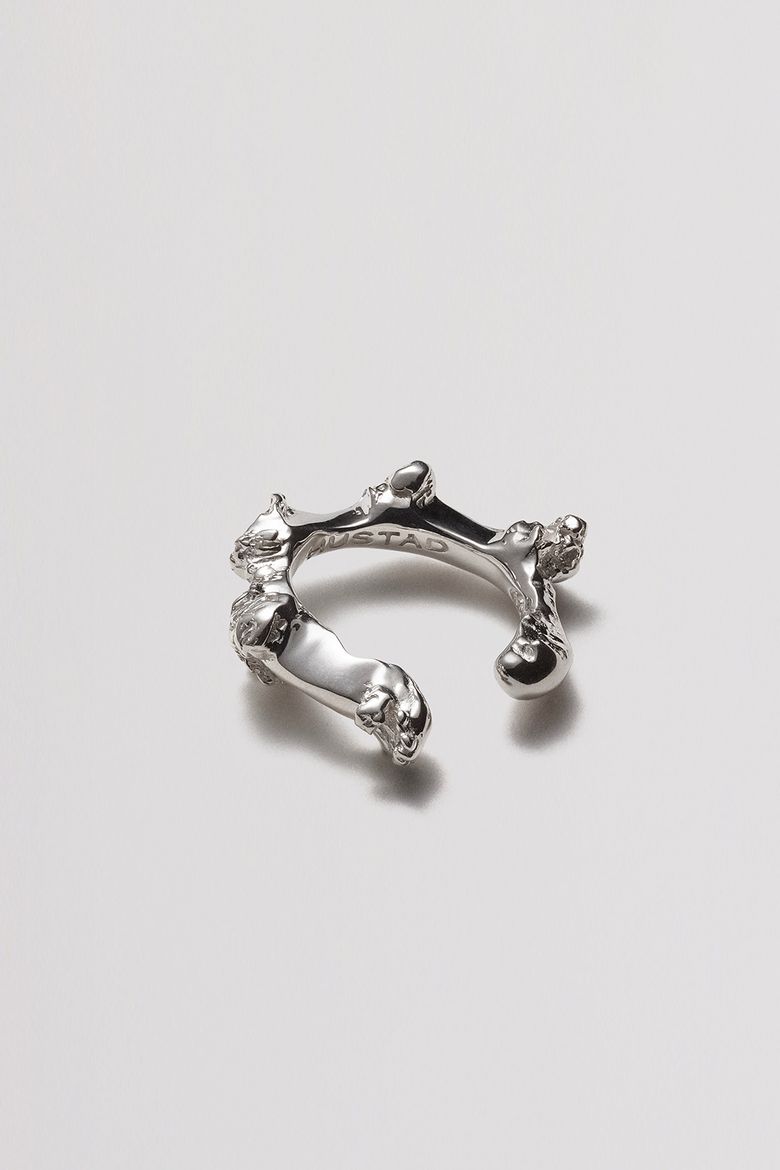 HUSTAD 225 Love Earcuff_ 925 실버/14k 골드 이어커프