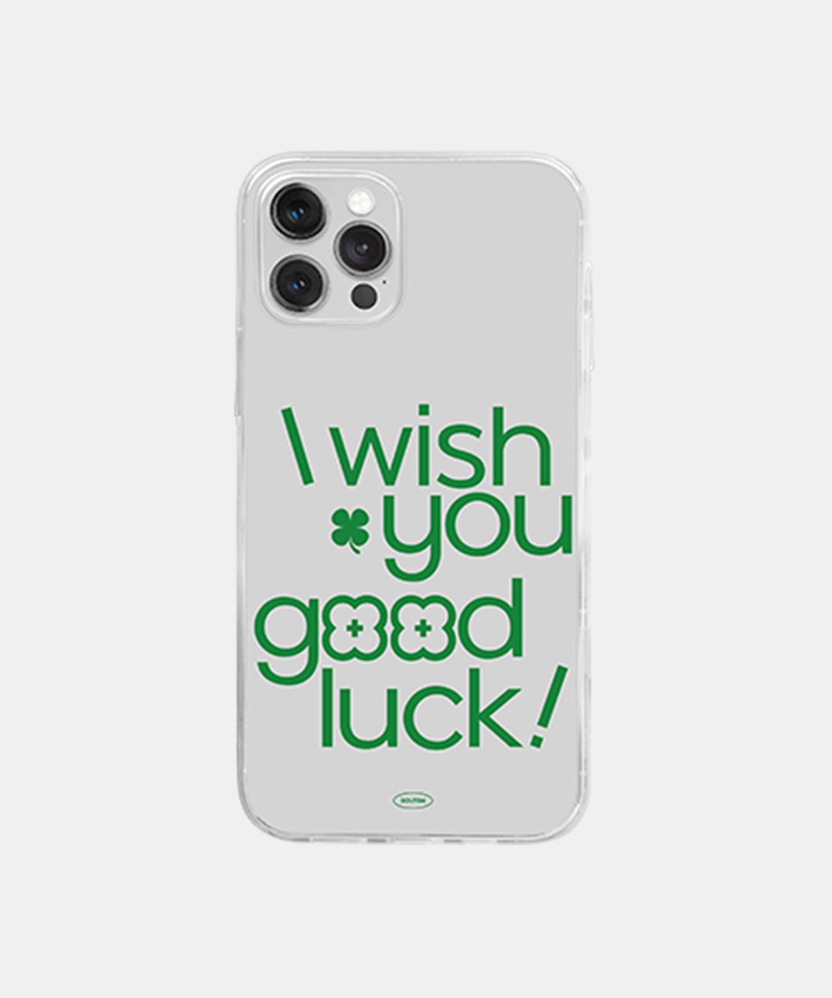 소유템(SOUTEM) Wish Lucky Phone Case_Clear