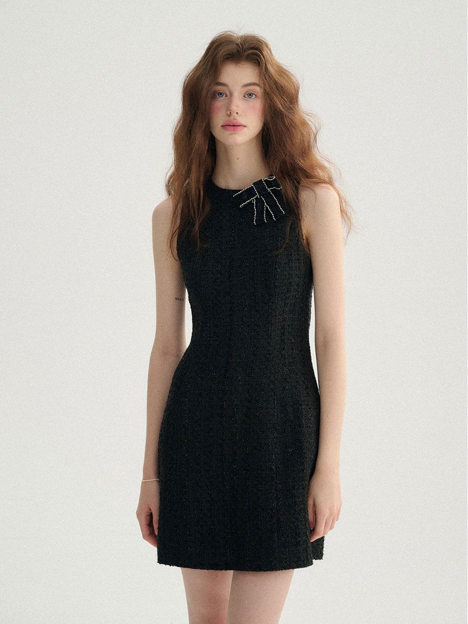 MUSINSA公式 | SINCETHEN Glory Tweed Mini Dress