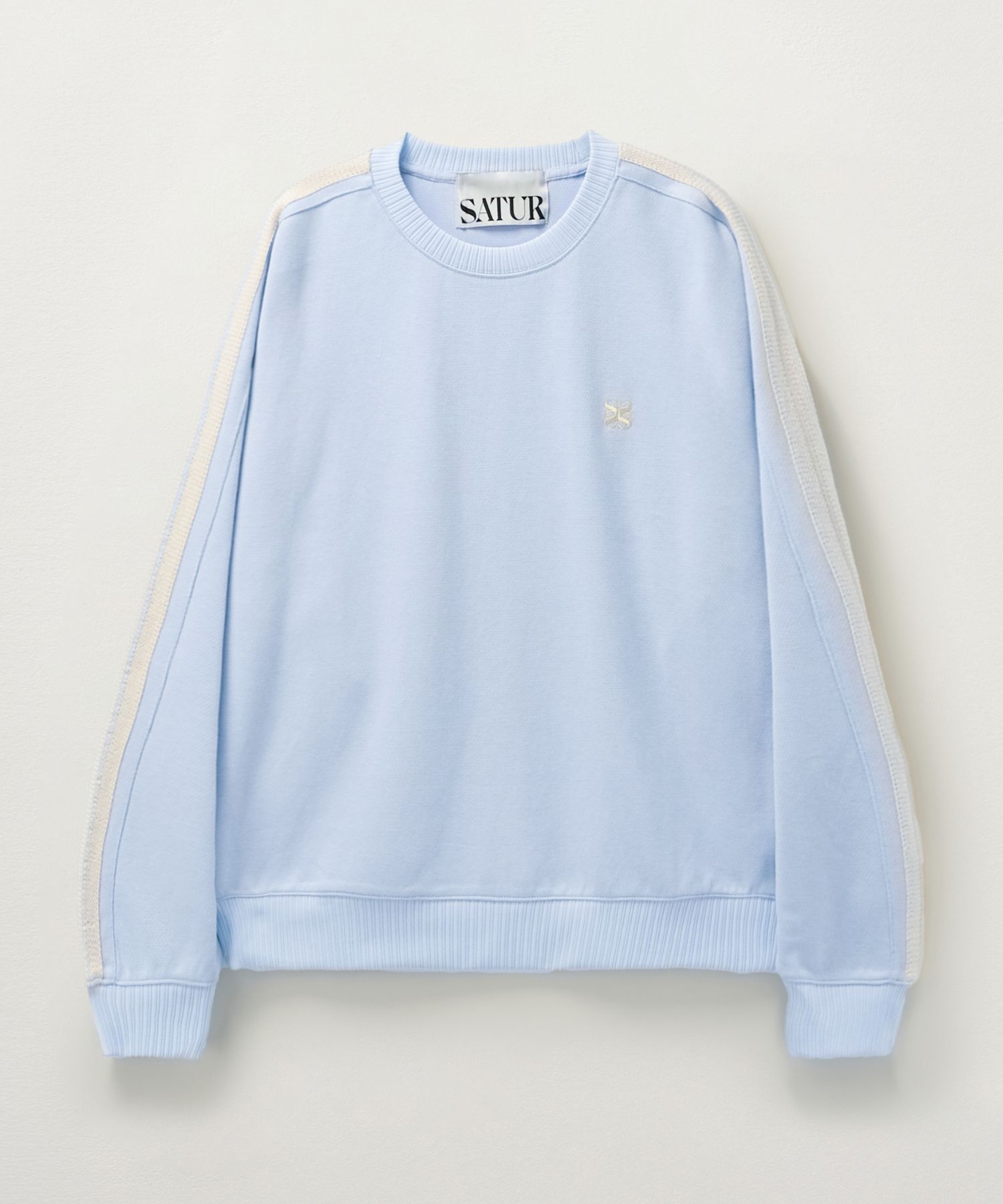 スウェット・トレーナー SATUR Lawton Sweatshirt Sky Blue MUSINSA | SATUR Lawton Sweatshirt Sky Blue