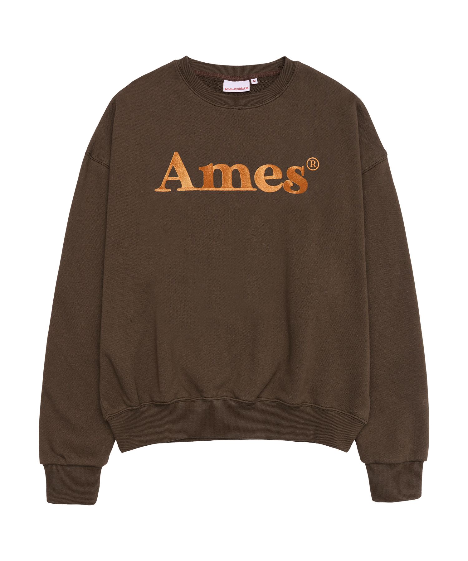 ★AMES-WORLDWIDE★BASIC LOGO SWEATSHIRT BROWN★正規品/送料込 MUSINSA | AMES-WORLDWIDE BASIC LOGO SWEATSHIRT BROWN