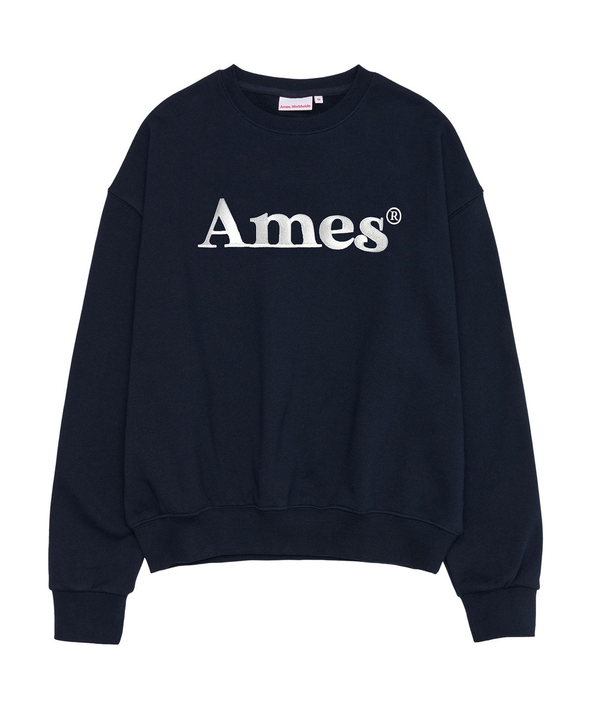 아메스 월드와이드(AMES-WORLDWIDE) BASIC LOGO SWEATSHIRT NAVY