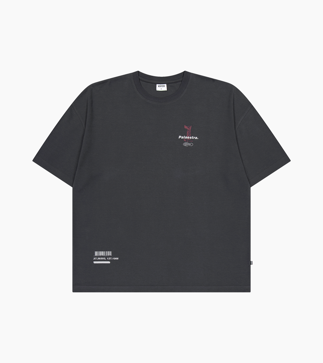 ★★Nike★★ Palaestra Nike Overfit Short Sleeve Charcoal WB MUSINSA | WAYDN Palaestra Nike Overfit Short Sleeve Charcoal