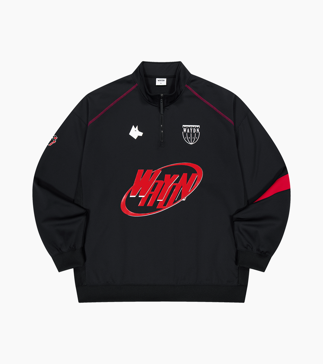 half zip sweatshirt | No.1 K-fashion Store MUSINSA