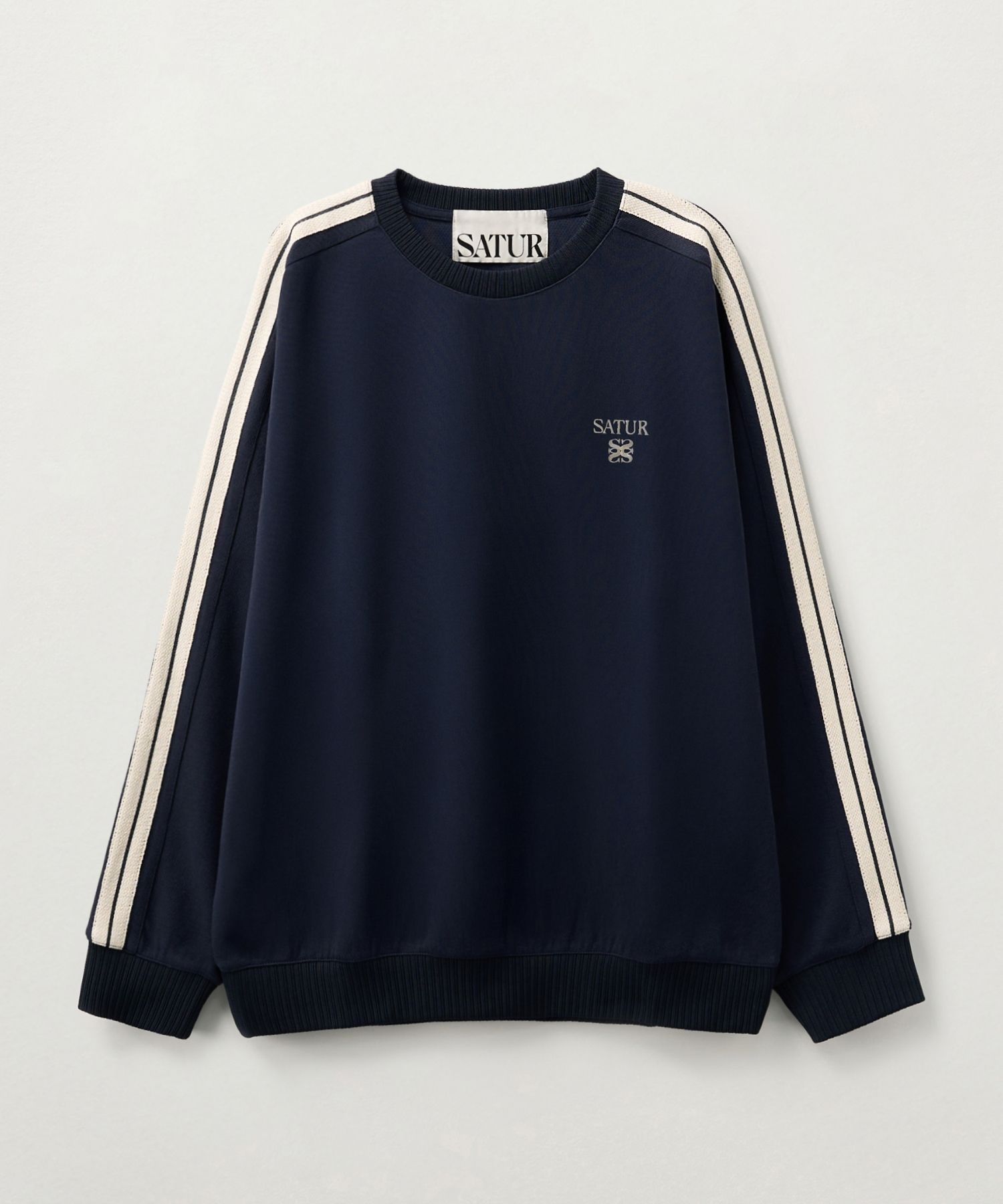 MUSINSA公式 | SATUR ロトン スウェットシャツ ネイビー