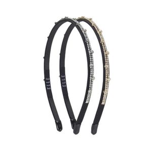 슬림 큐빅 포인트 헤어밴드 ELHB013
