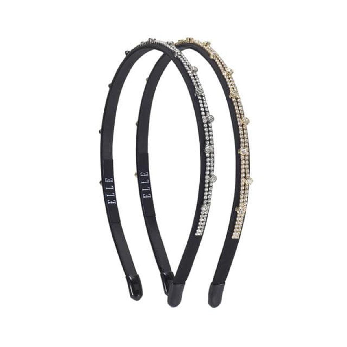 엘르주얼리(ELLEJEWELRY) 슬림 큐빅 포인트 헤어밴드 ELHB013