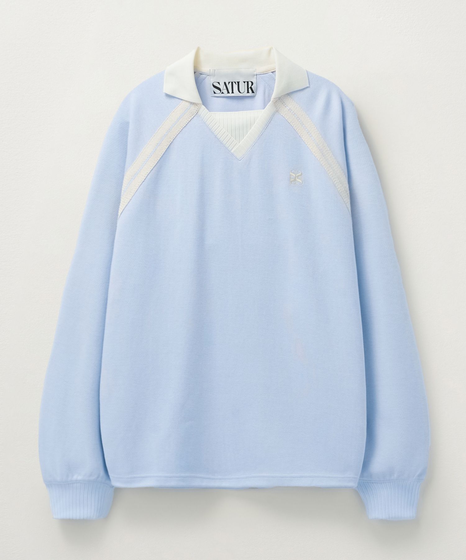 MUSINSA | SATUR Lausanne Sweatshirt Sky Blue