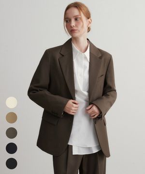 (우먼)울 블렌드 시그니처 블레이저 - 5 COLOR