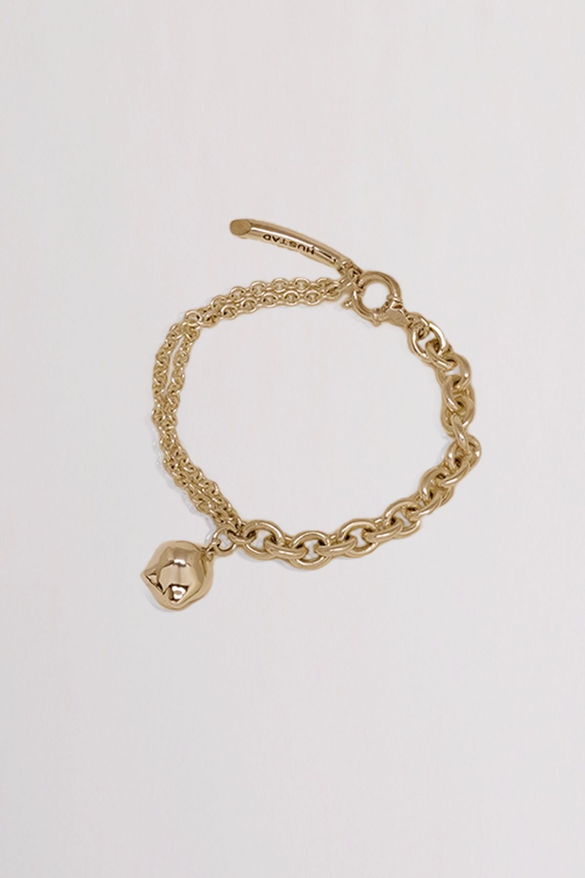 휴스타드(HUSTAD) HUSTAD 214 BRACELET_ 925 실버  / 14k 골드 브레이슬렛