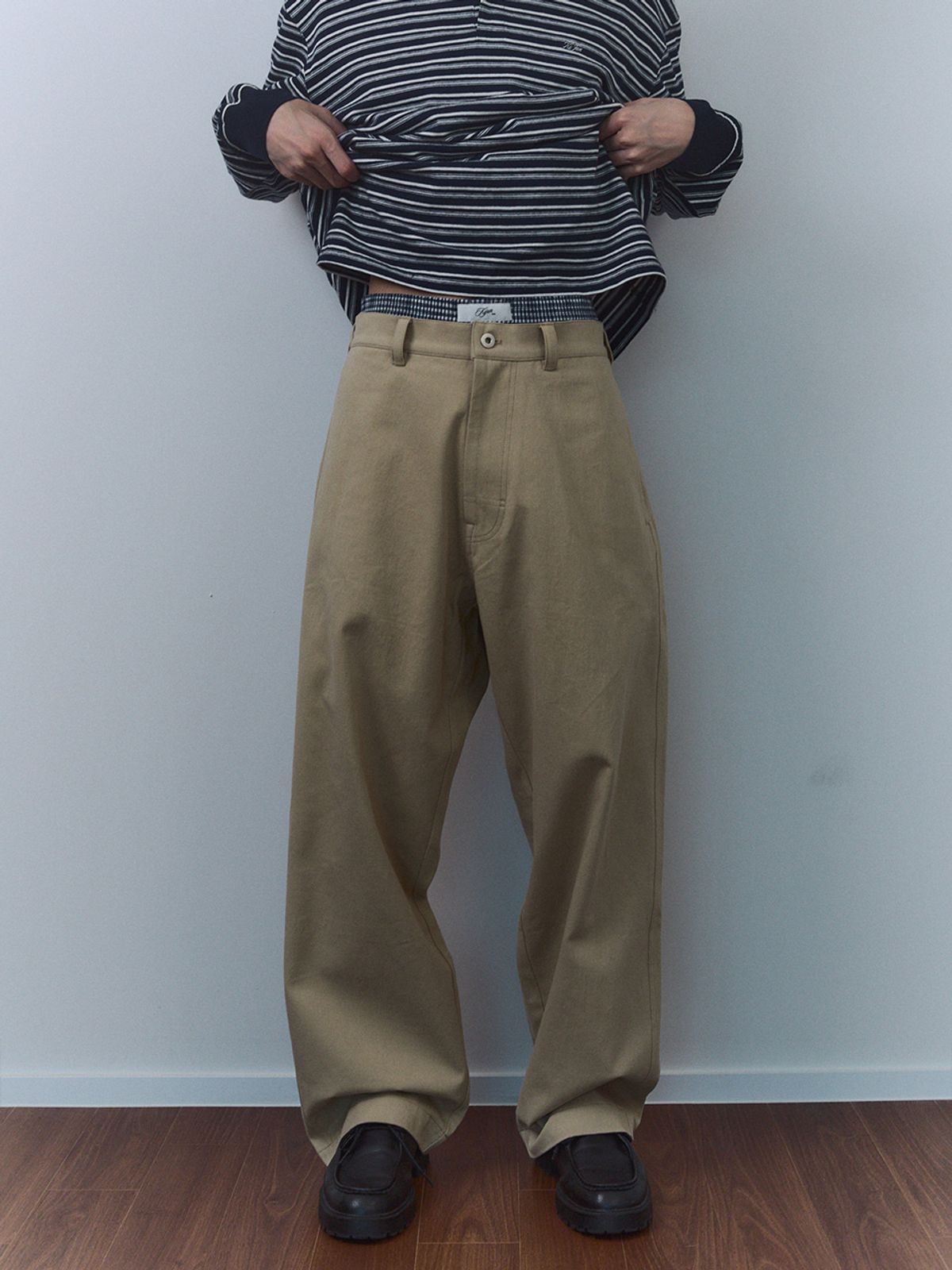 기준 맨(KIJUN MEN) Royal Chino Pants Beige