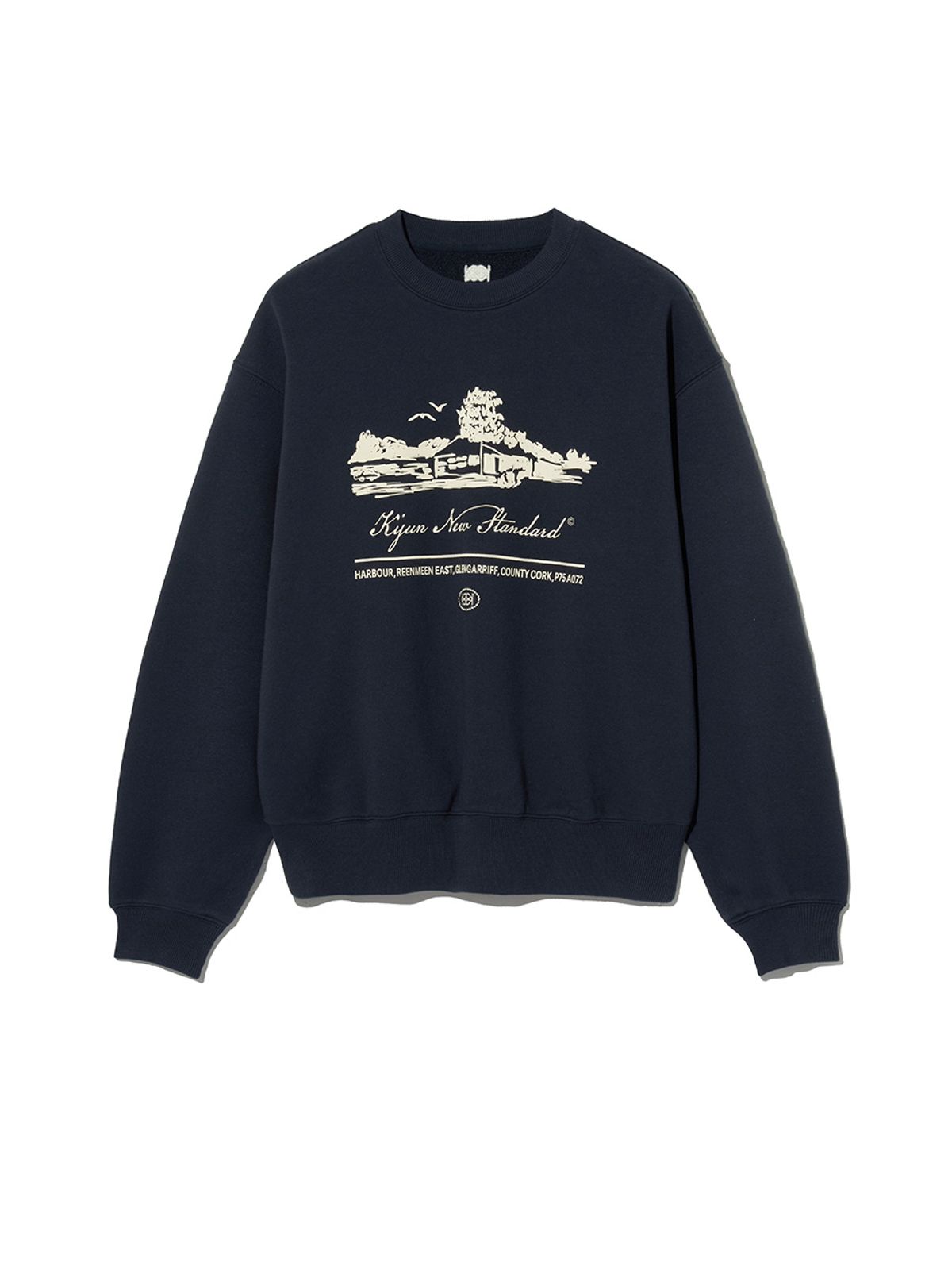기준(KIJUN) Hotel Pullover UNISEX Navy