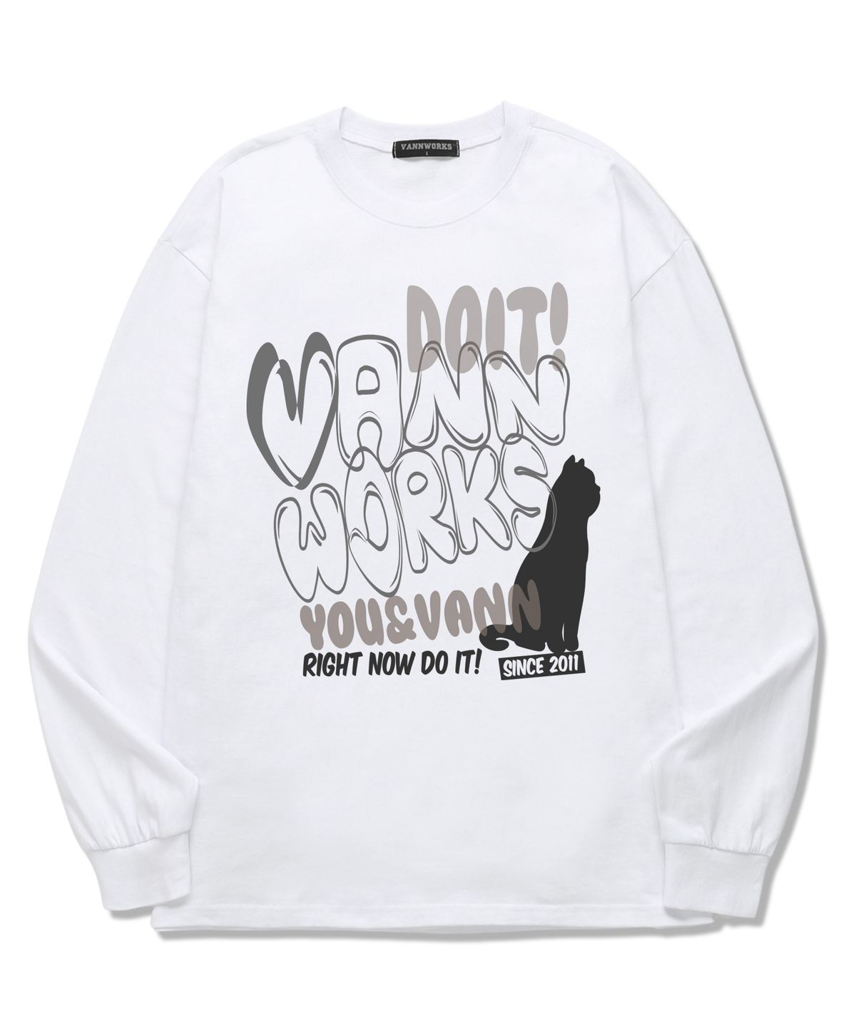 밴웍스(VANNWORKS) BALLON 롱슬리브 (VLS0092) 화이트