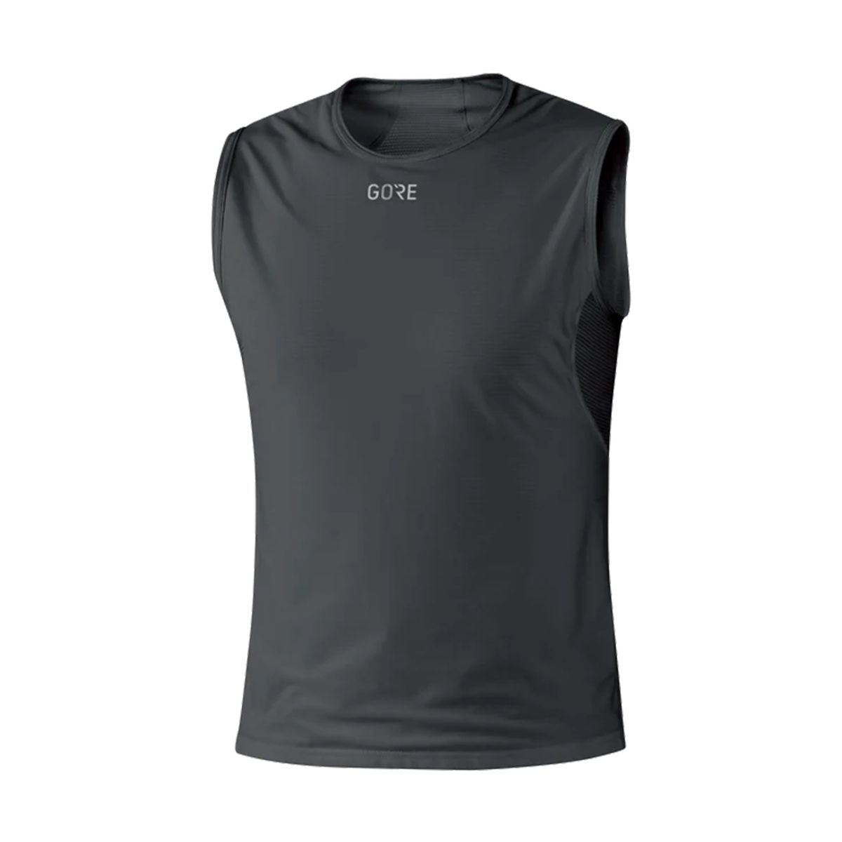 고어웨어(GOREWEAR) M 베이스레이어 윈드스토퍼 슬리브리스 - 블랙 (남성용) 방풍 민소매