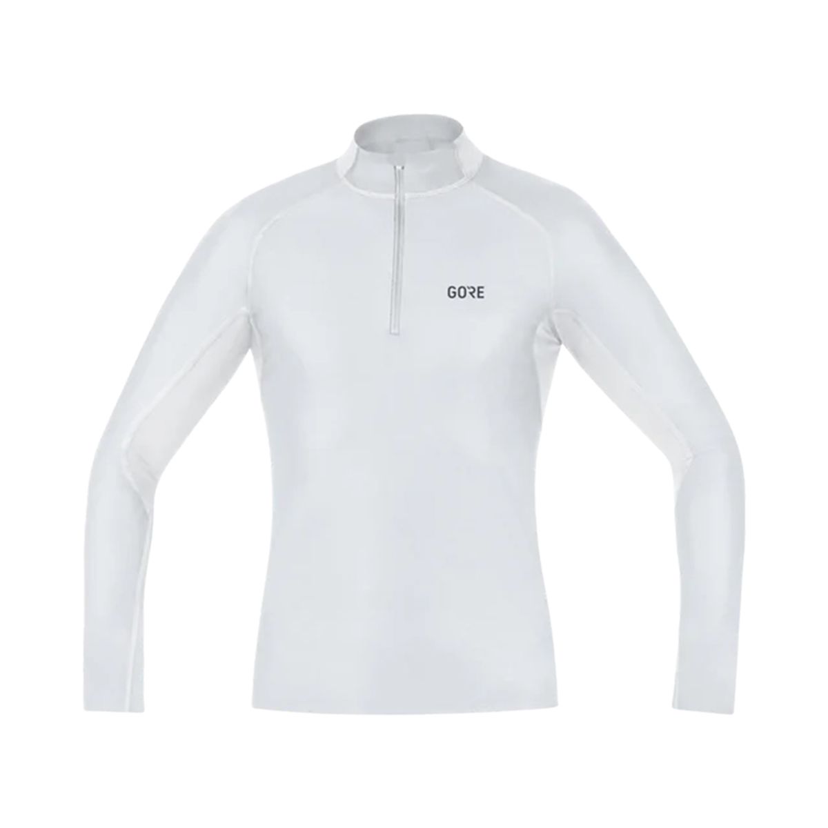 고어웨어(GOREWEAR) M 베이스레이어 윈드스토퍼 써모 터틀넥 - 화이트 (남성용) 방풍 기모 긴팔 반집업