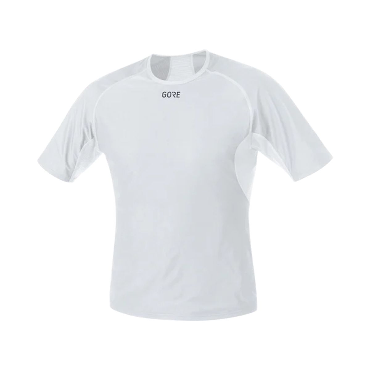 고어웨어(GOREWEAR) M 베이스레이어 윈드스토퍼 티셔츠 - 화이트 (남성용) 방풍 반팔