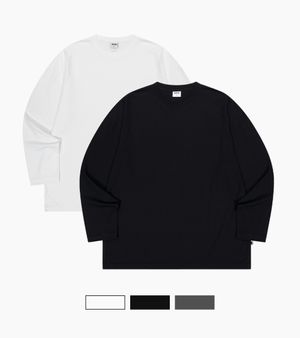 [2PACK]액티브+ 박스 롱슬리브