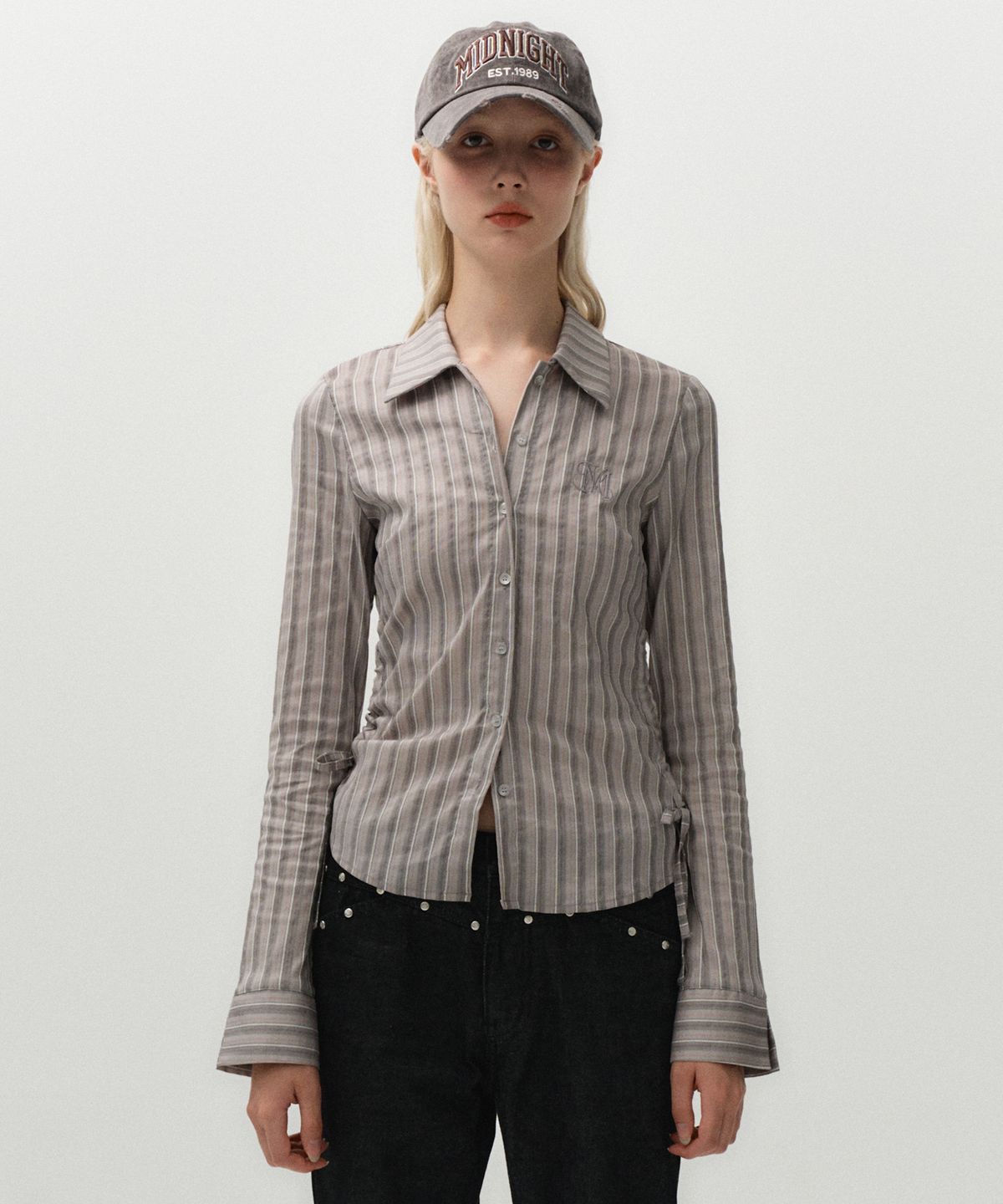 미드나잇 무브(MIDNIGHT MOVE) st shirt [grey]