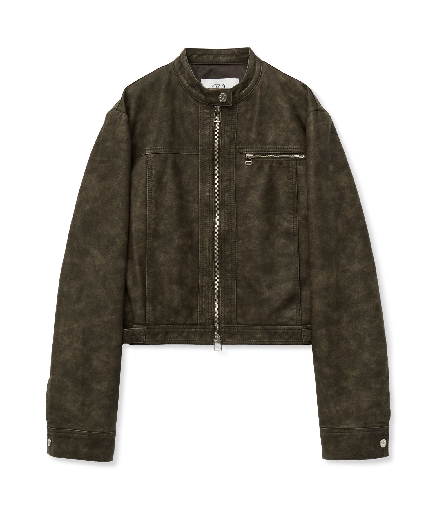 MUSINSA | MIDNIGHT MOVE ws leather jacket [brown]