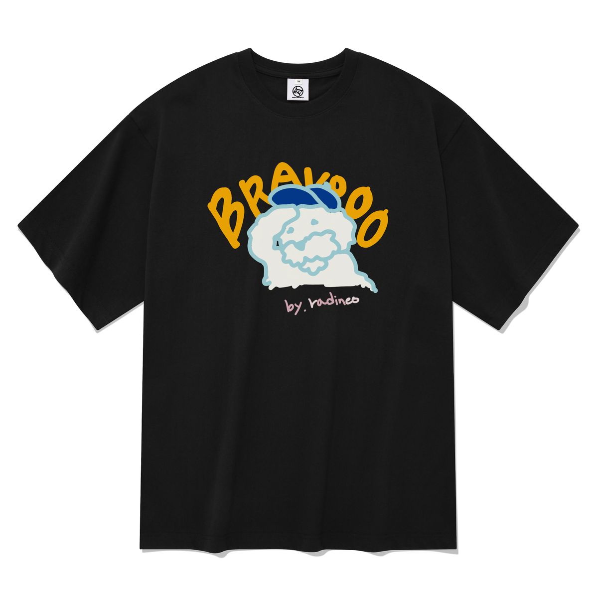 라디네오(RADINEO) 브라보 반팔 티셔츠 블랙