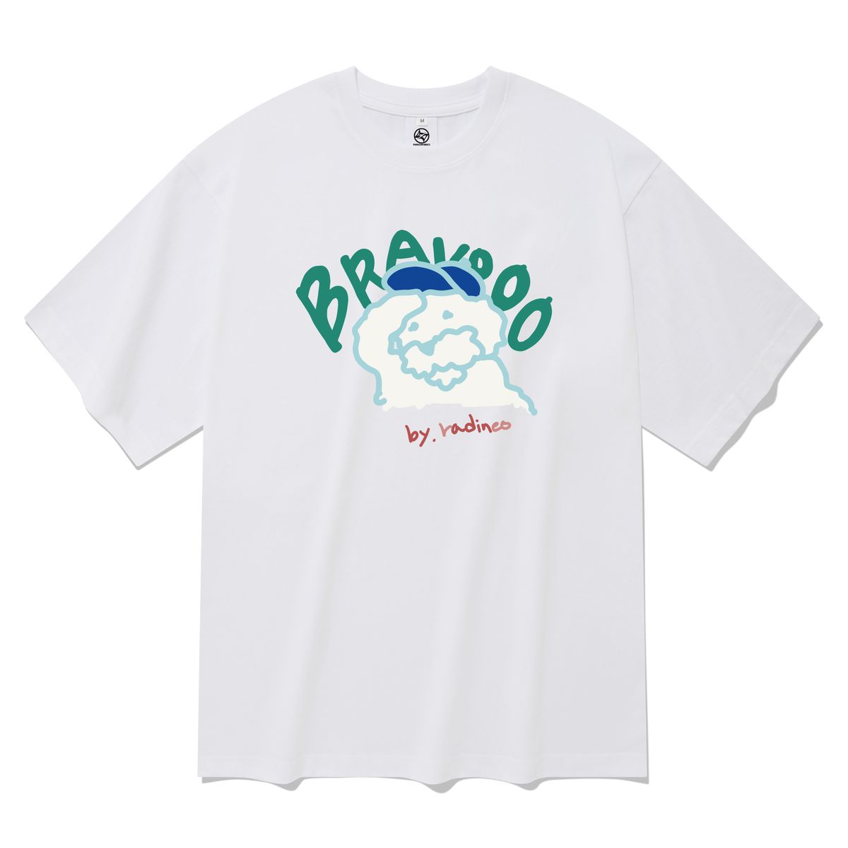 라디네오(RADINEO) 브라보 반팔 티셔츠 화이트