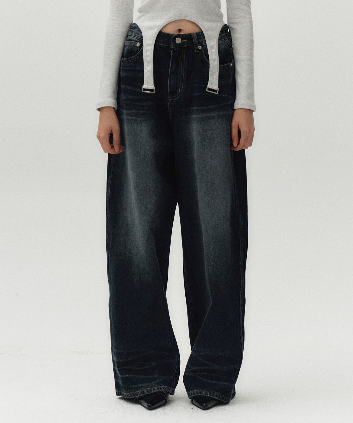 미드나잇 무브(MIDNIGHT MOVE) ws wild pants [blue]