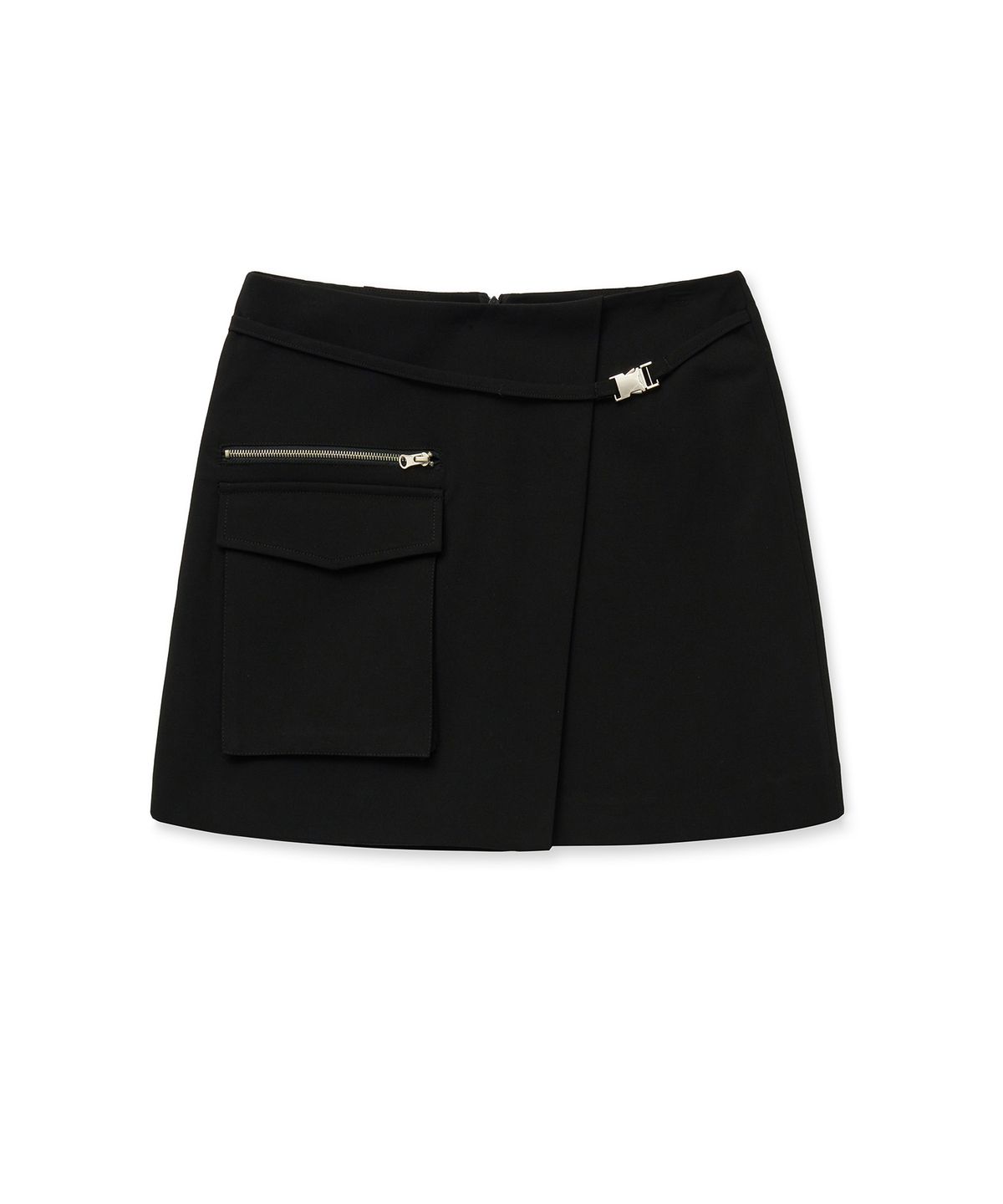 미드나잇 무브(MIDNIGHT MOVE) zip skirt [black]