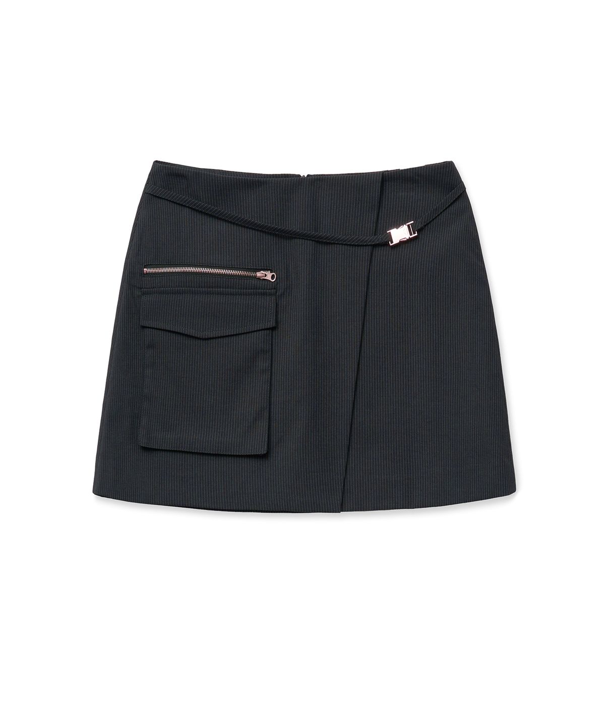 미드나잇 무브(MIDNIGHT MOVE) zip skirt [navy]