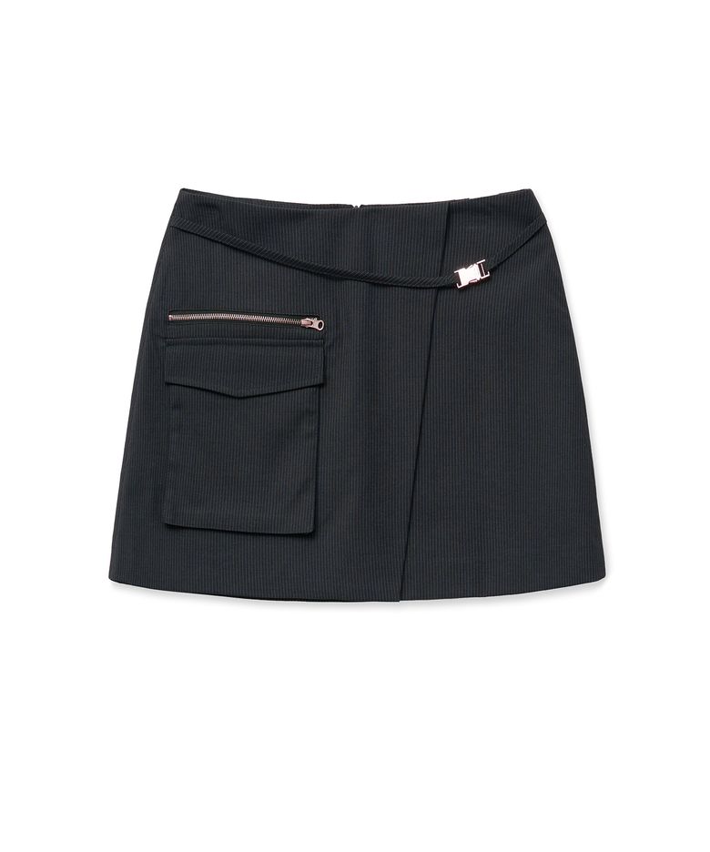 zip skirt [navy]