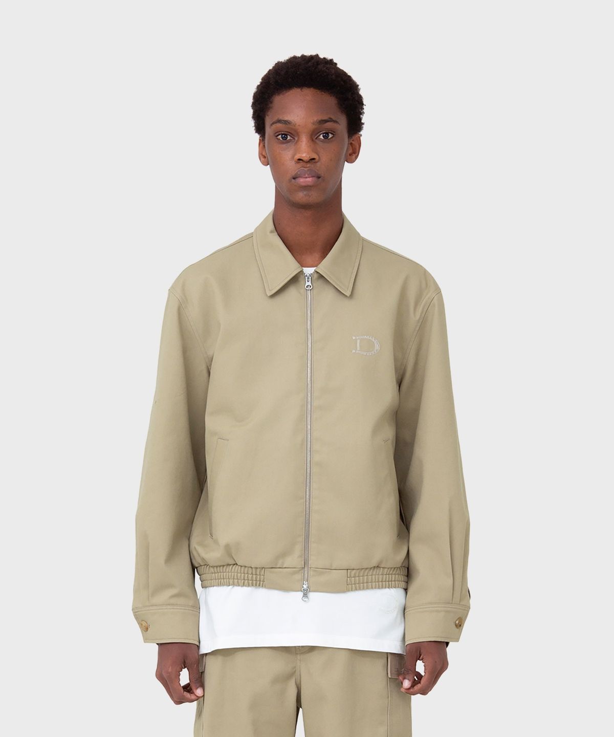 디키즈(DICKIES) x 브라운야드 드리즐러 워크 재킷 Khaki