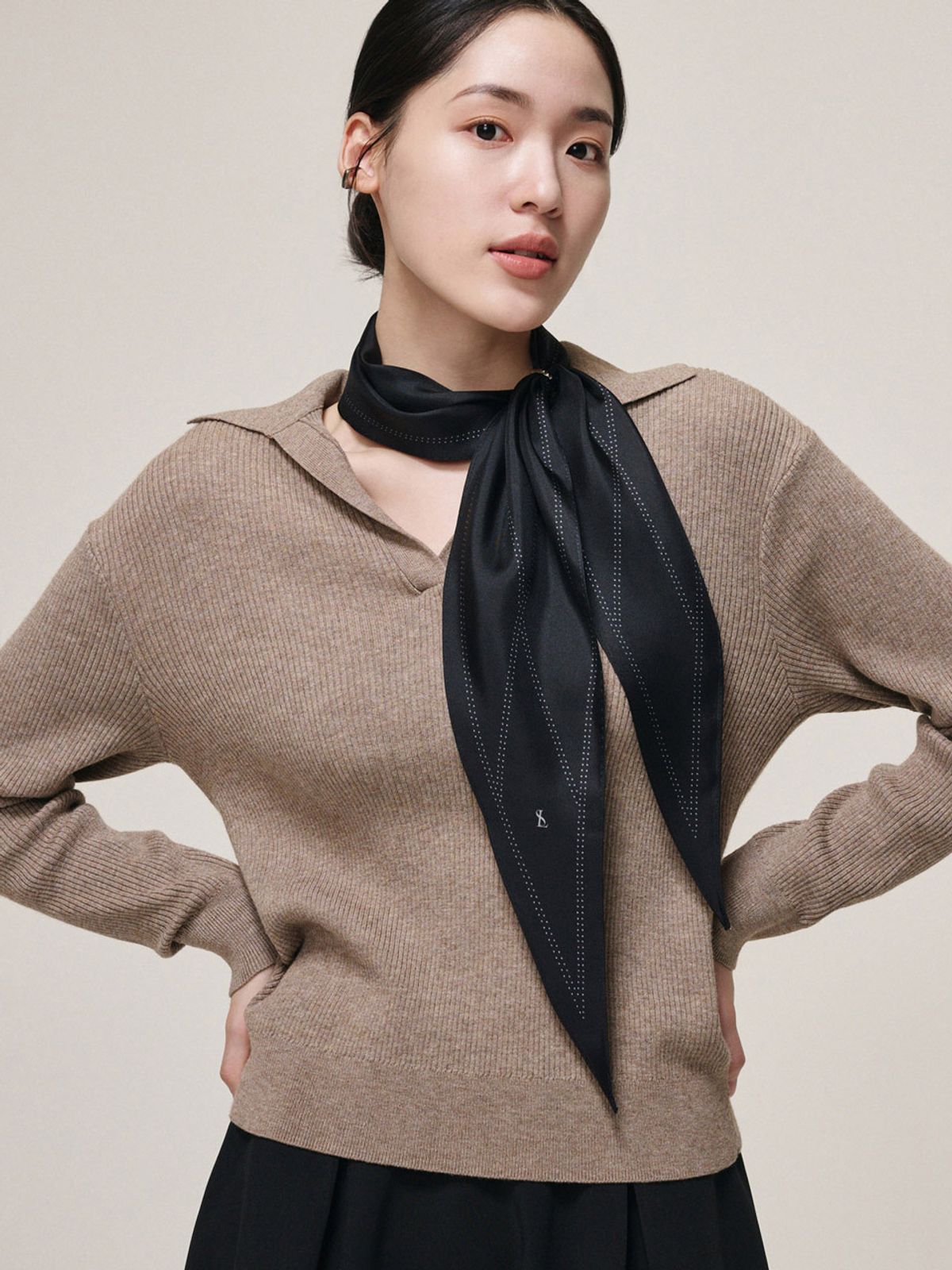 생럭슈(SAINTLUXURE) 테일러 블랙