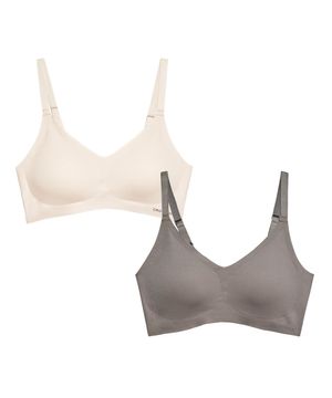 [2PACK] 모달 후크형 심리스 브라