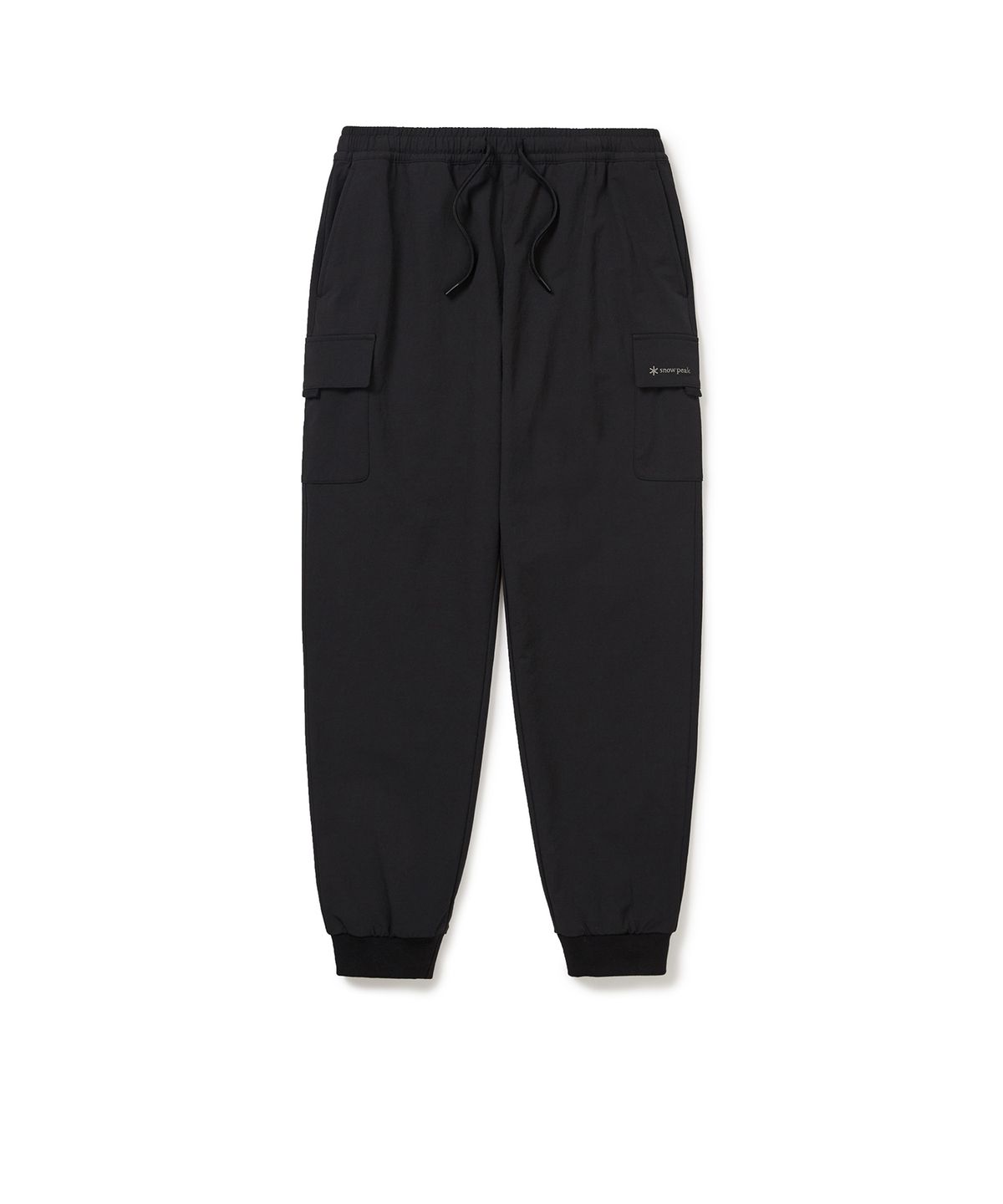 스노우피크 어패럴(SNOWPEAK APPAREL) 라고 약기모 카고 조거 팬츠 (S24WMTPT34) Black