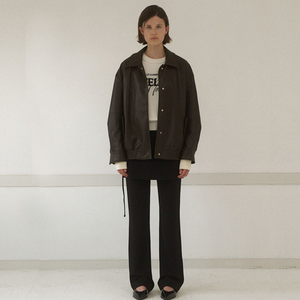아틀리에 나인(ATELIER NAIN) SIDE STRING SKIRT PANTS(PT-5591)