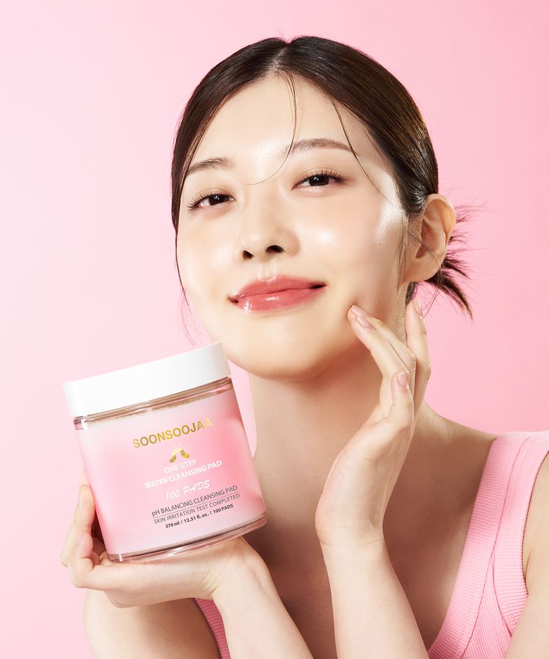 원스텝 워터 클렌징패드 370ml 100매