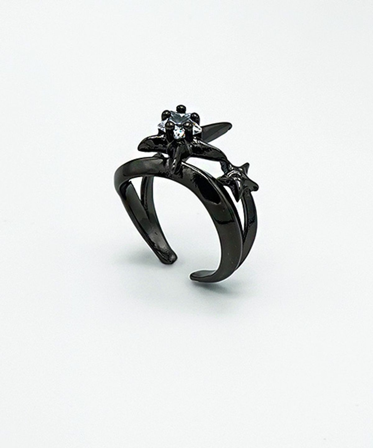 랜덤오프(RANDOMOFF) Black swan Ring