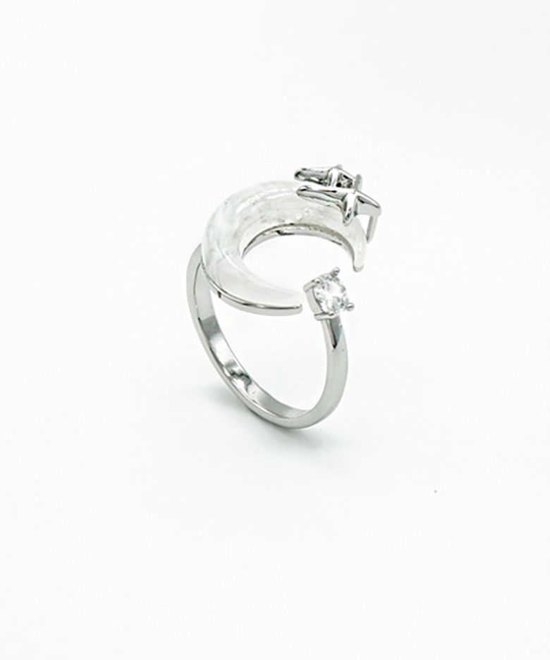 Mercury moon Ring