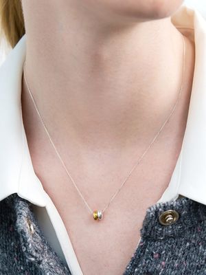 [silver925] destiny ring necklace