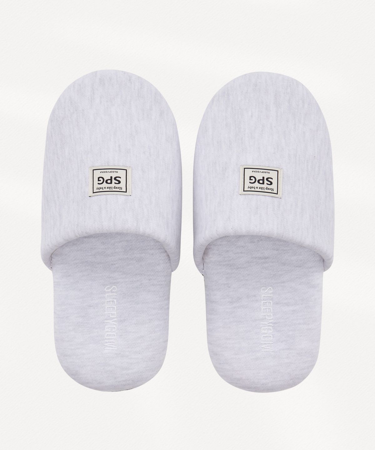 슬리피곰(SLEEPYGOM) Sleepygom Unisex Room shoes - Light ash gray