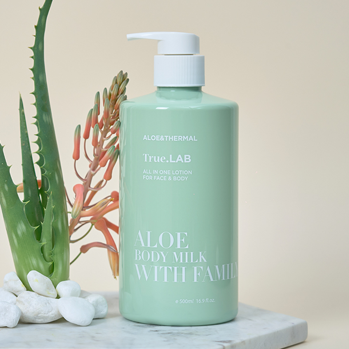 정직한실험실(TRUE LAB) 알로에 바디 밀크 위드패밀리 500ml