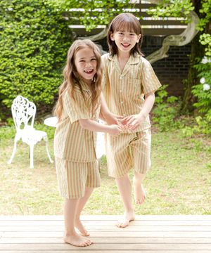 135민트스트 반소매 파자마세트