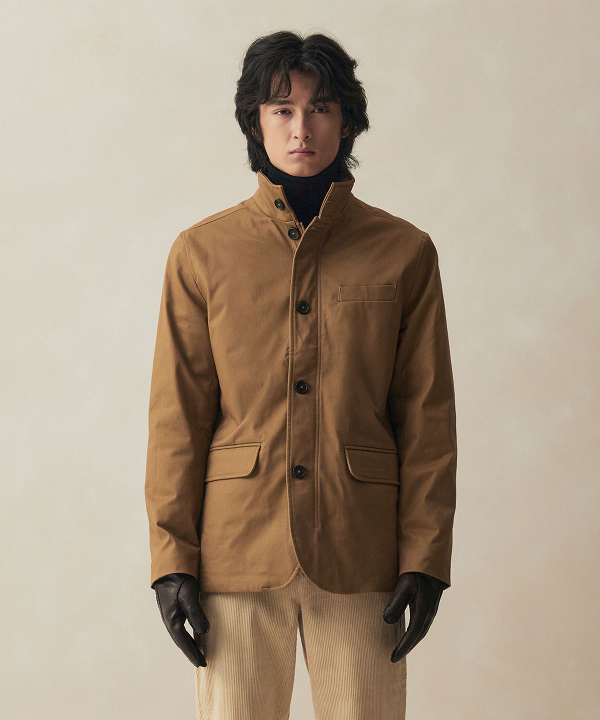 브룩스 브라더스(BROOKS BROTHERS) 코튼 하이브리드 블레이저 (브라운) (BBOJMF48760EF)