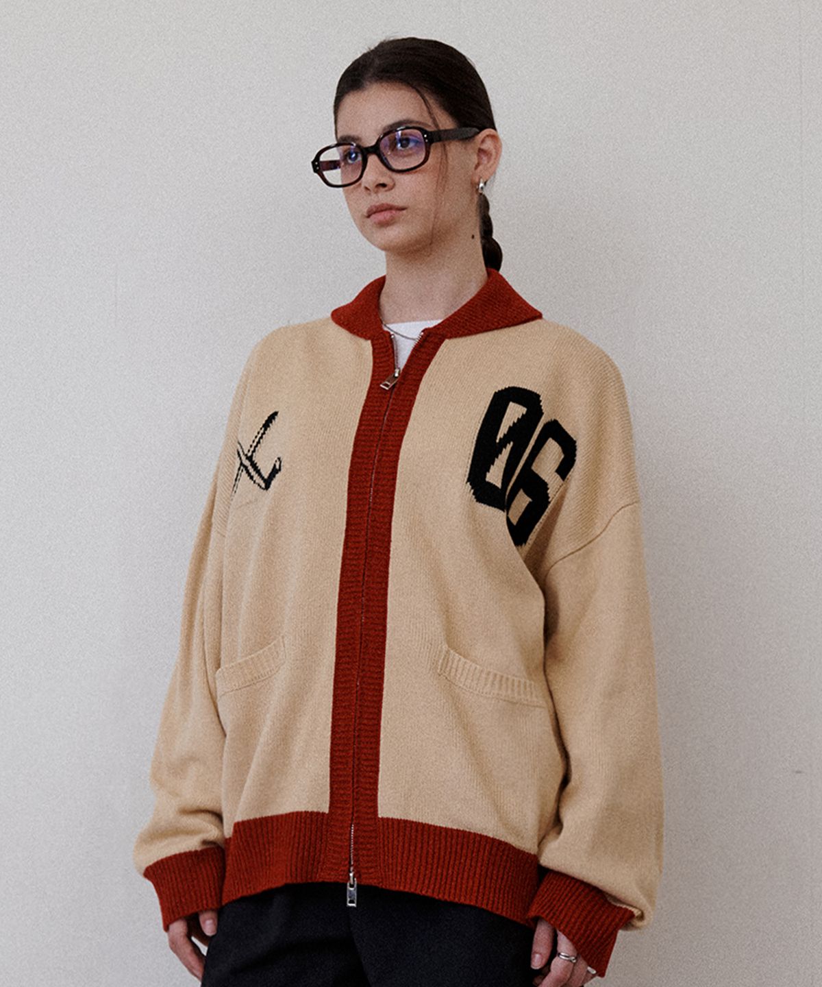리트리버클럽(RETRIEVER CLUB) HOCKEY COWICHAN SWEATER [BEIGE]