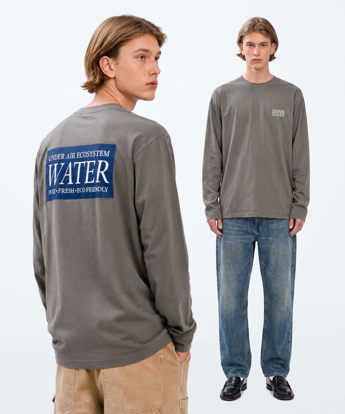 언더에어(UNDERAIR) WATER 2 LONG SLEEVE (2 COLOR)
