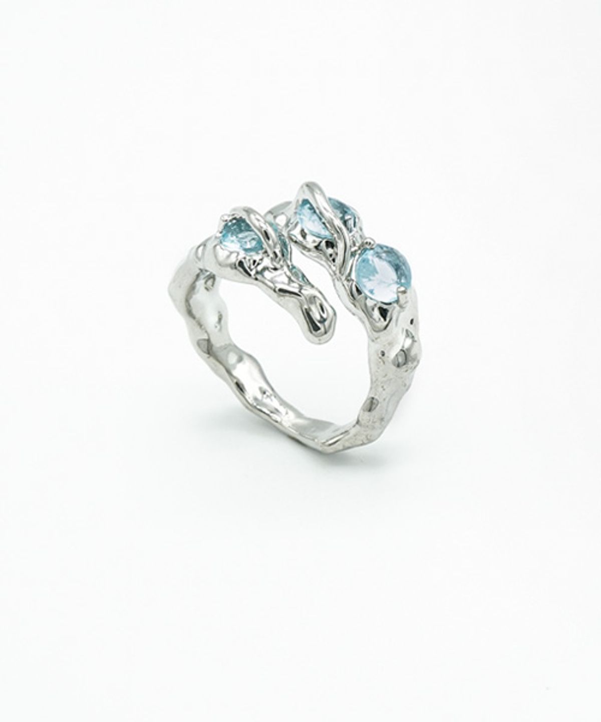 랜덤오프(RANDOMOFF) Obelia blue Ring