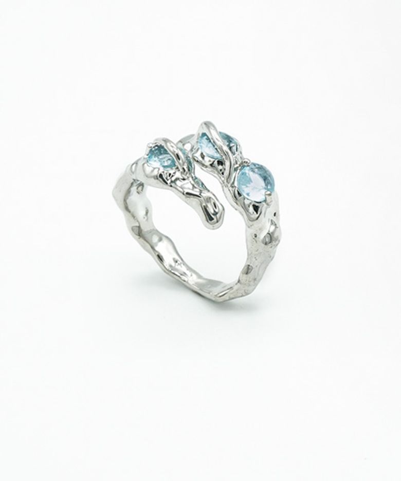 Obelia blue Ring
