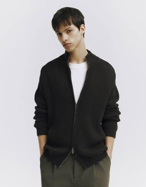 054907 7GG 풀집업 스티치 가디건_4color
