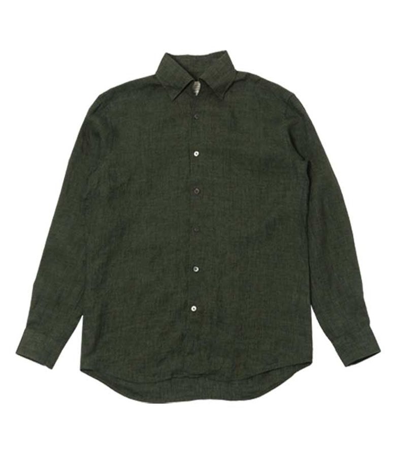 딜라베 원피스카라 린넨 셔츠 [KHAKI]